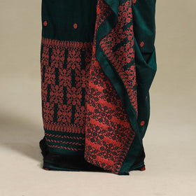 Green - assam handloom silk cotton mekhela chador