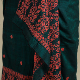Green - assam handloom silk cotton mekhela chador