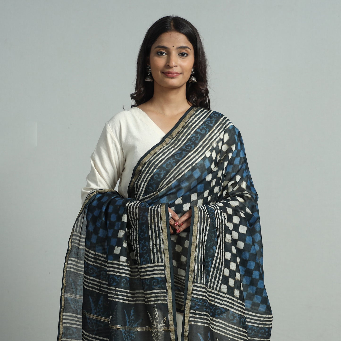 Chanderi Silk Dupatta 