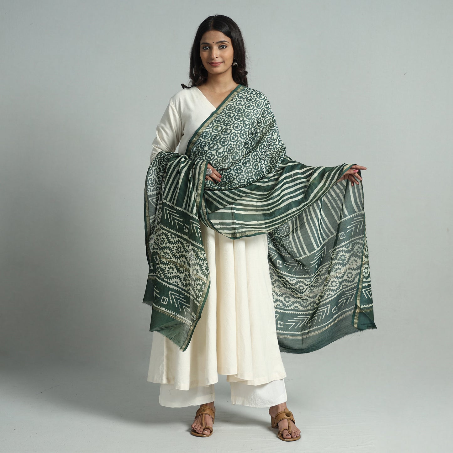 Chanderi Silk Dupatta 