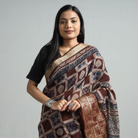 ajrakh saree