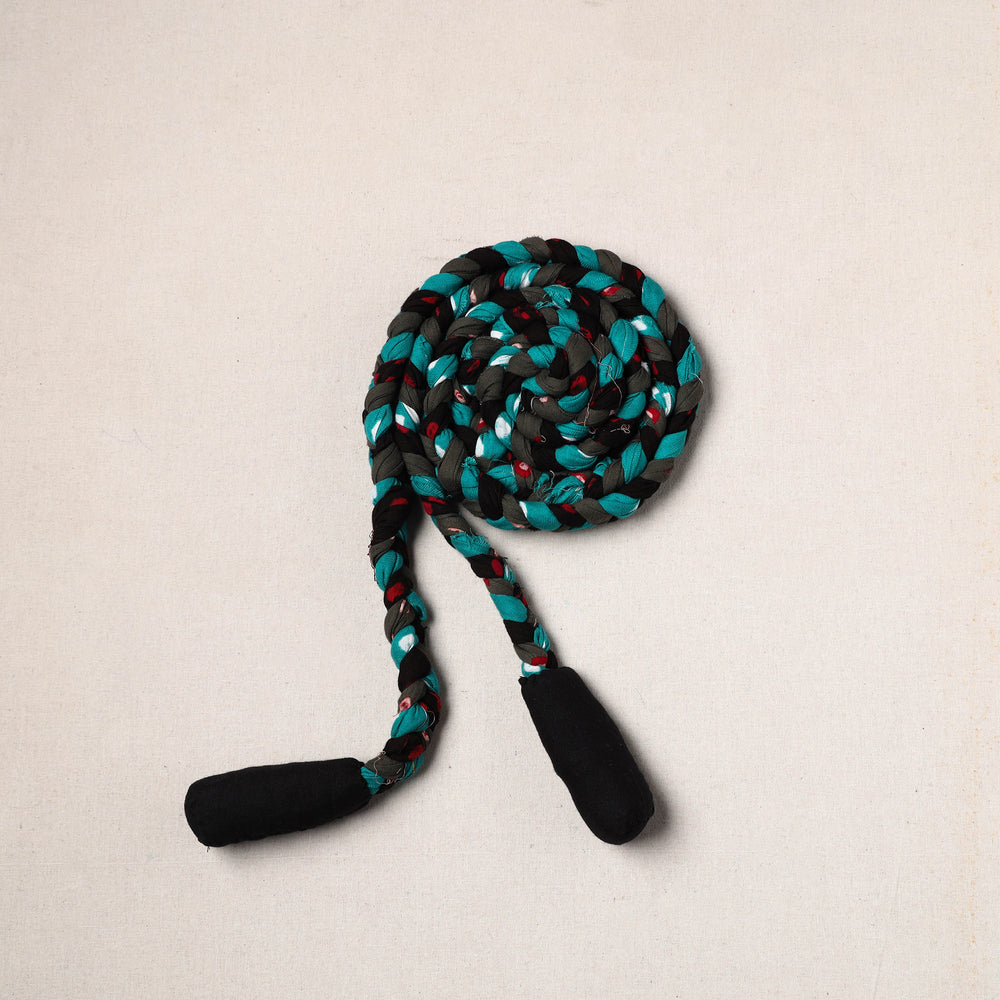 Handmade Upcycled Fabric Skipping Rope 21