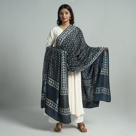 Block Printed Dupatta 