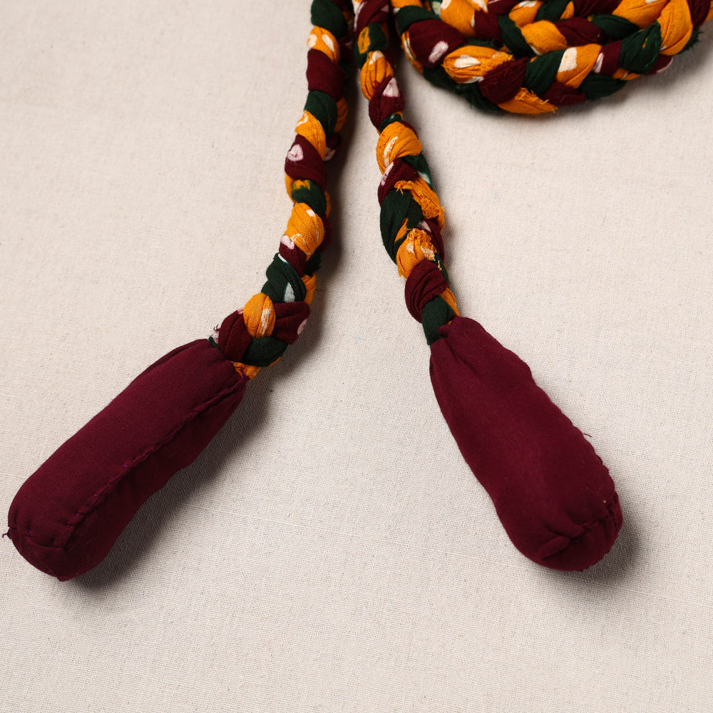 Handmade Upcycled Fabric Skipping Rope 23