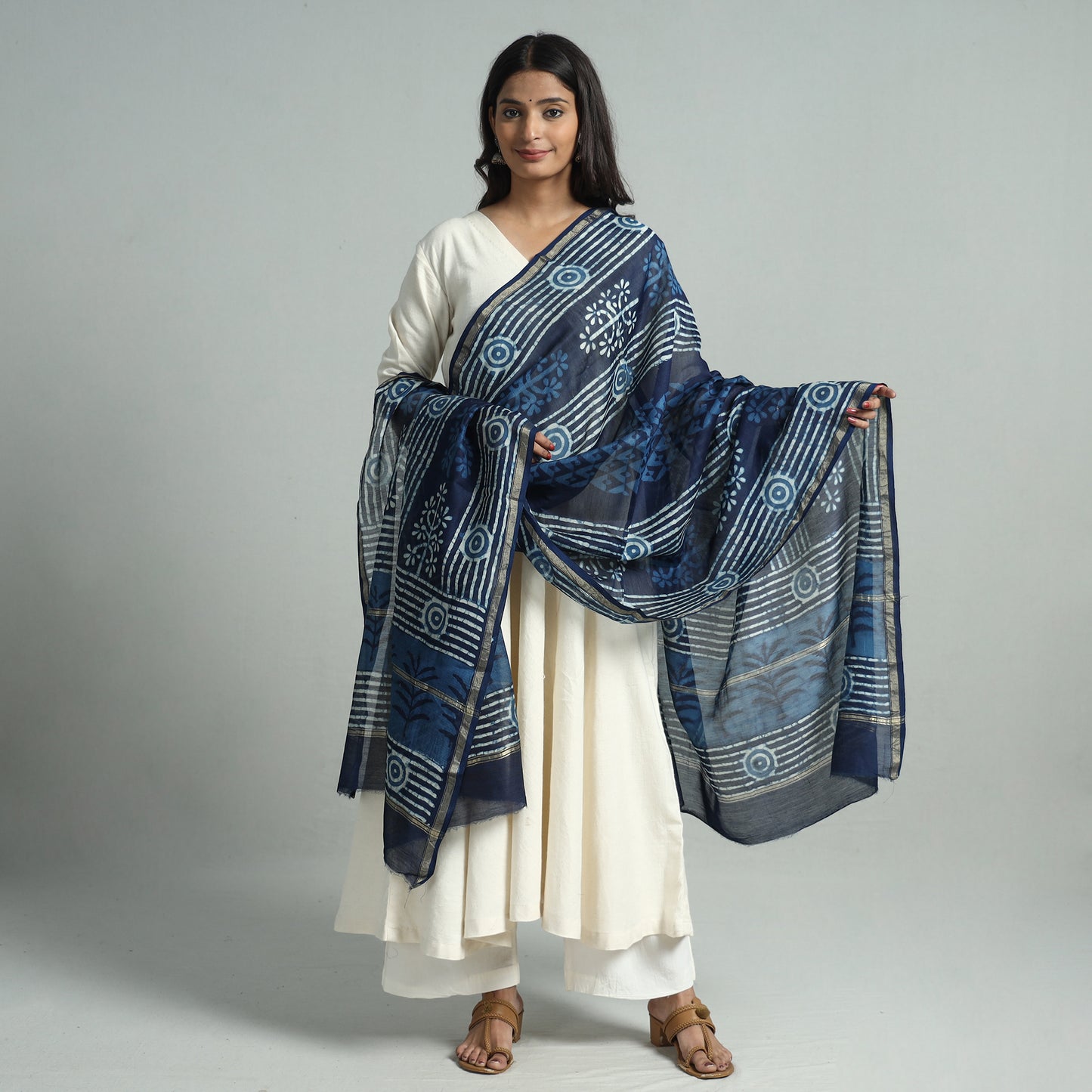 Chanderi Silk Dupatta 