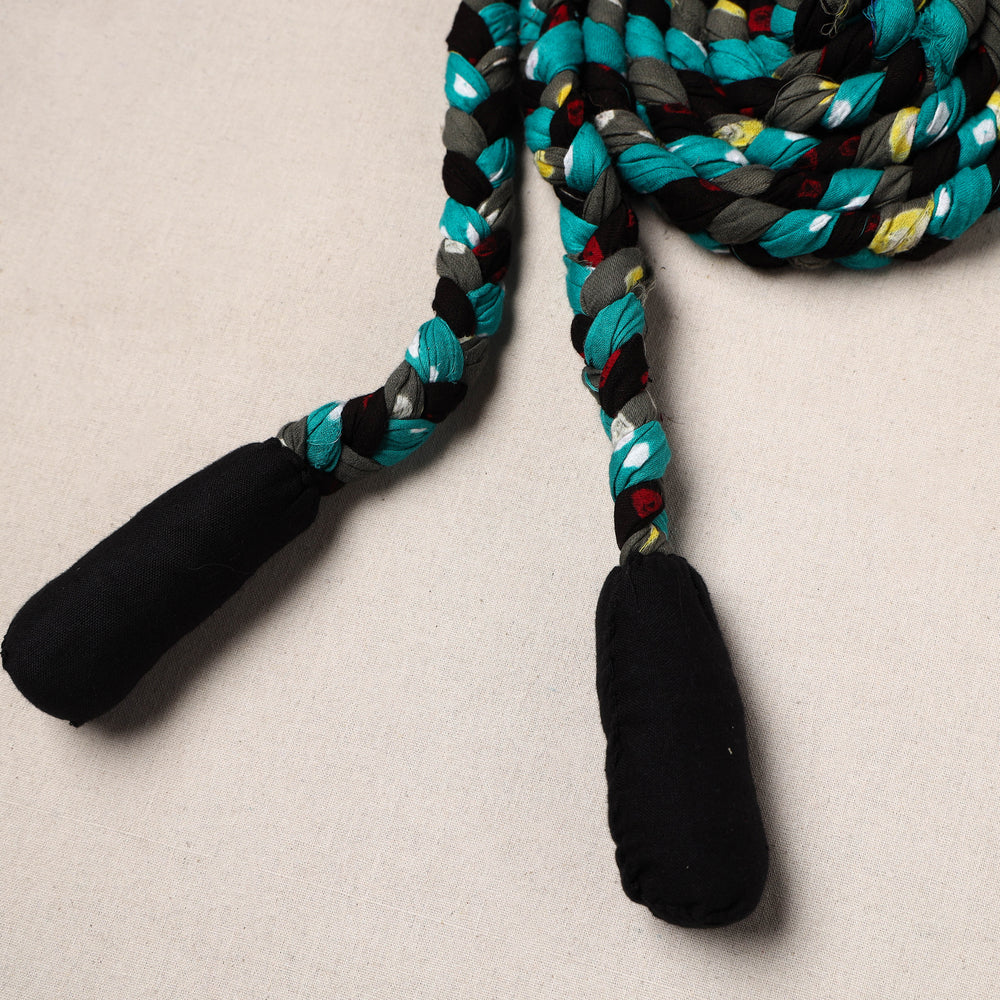 Handmade Upcycled Fabric Skipping Rope 31