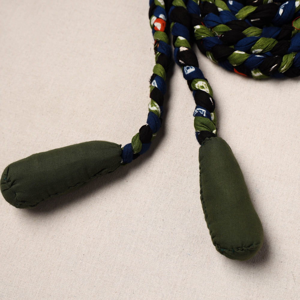 Handmade Upcycled Fabric Skipping Rope 32