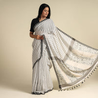 Kantha embroidery Saree