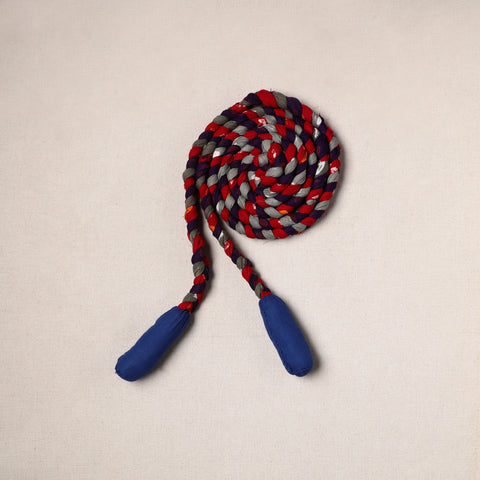 Handmade Upcycled Fabric Skipping Rope 37