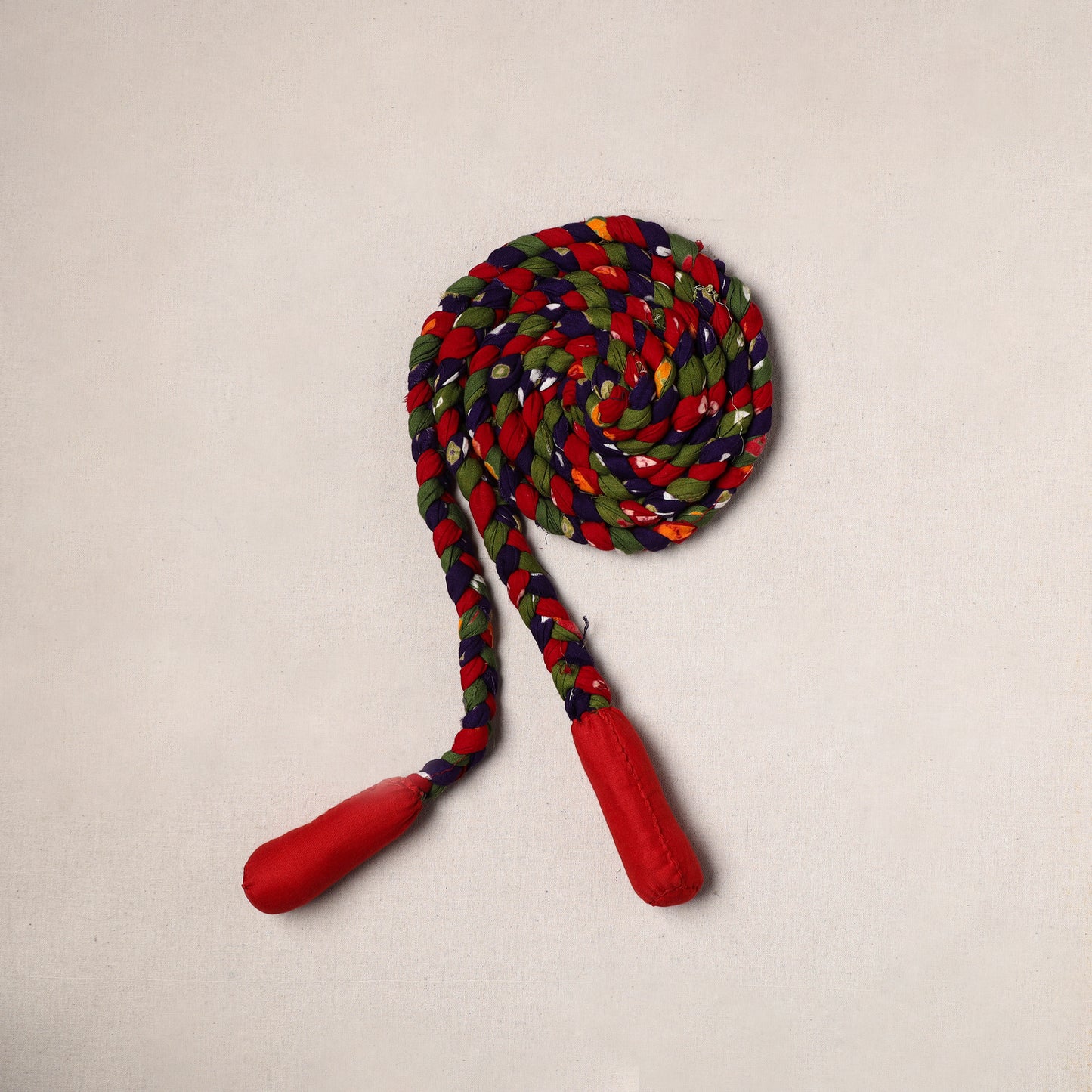 Handmade Upcycled Fabric Skipping Rope 39