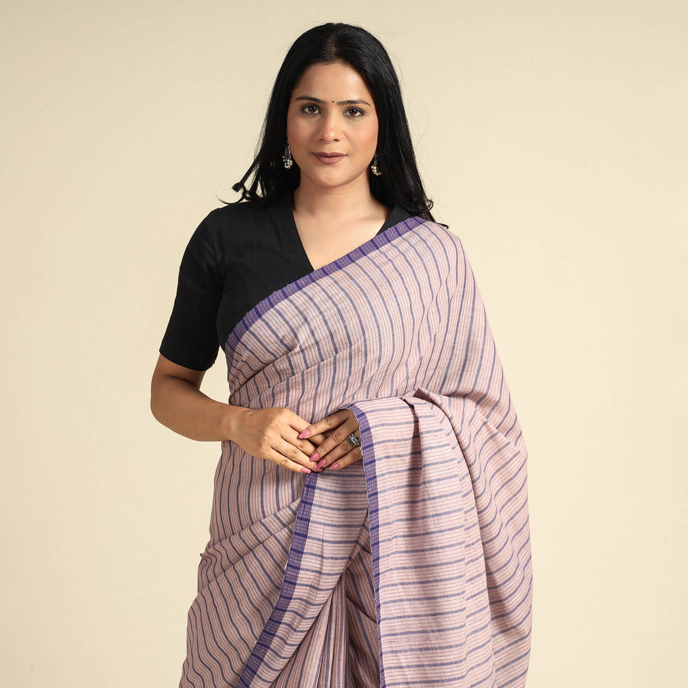 Kantha embroidery Saree