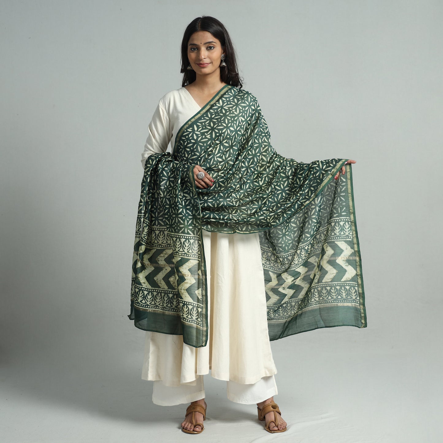 Chanderi Silk Dupatta 