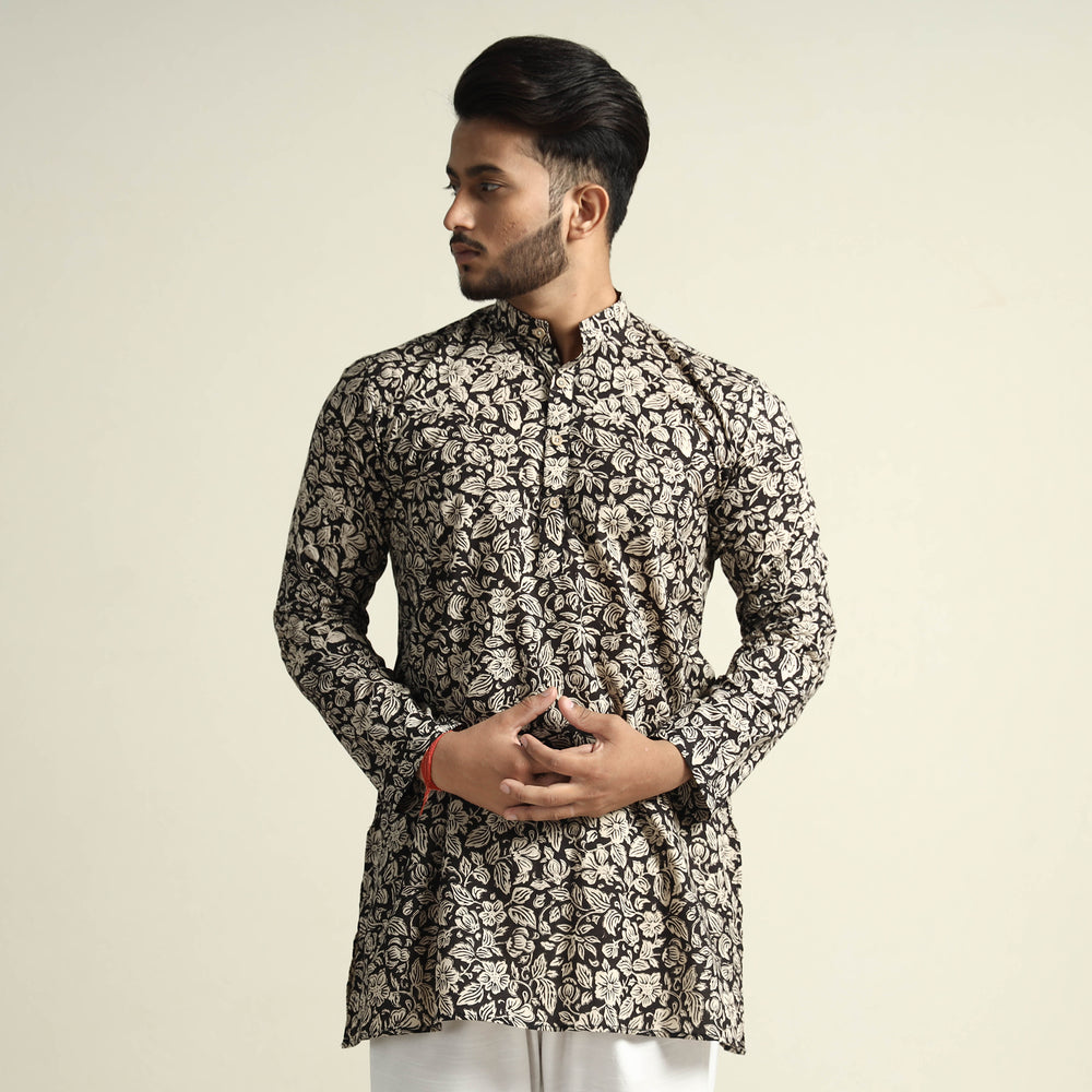 Bagru Short Kurta
