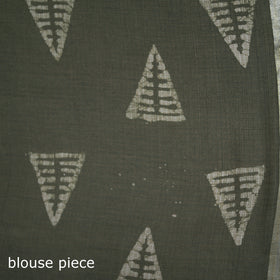 Batik Hand Block Print Kota Doria Cotton Saree 14