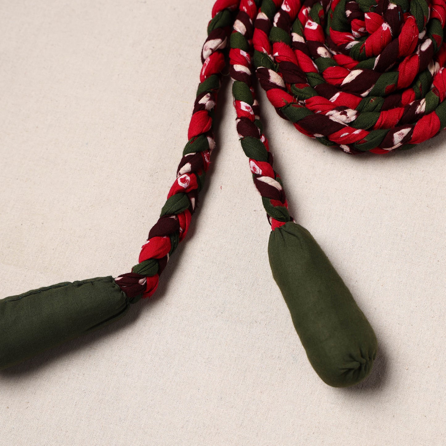 Handmade Upcycled Fabric Skipping Rope 40