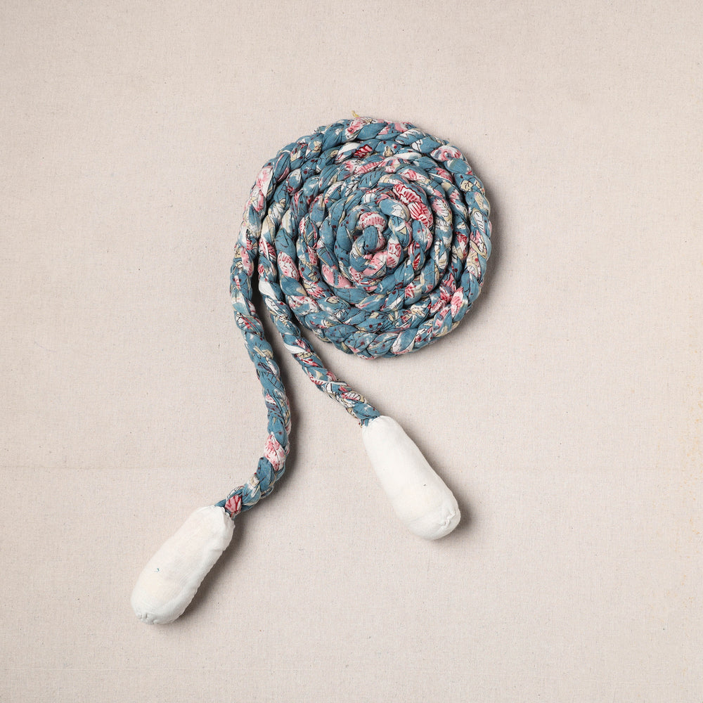 Handmade Upcycled Fabric Skipping Rope 43