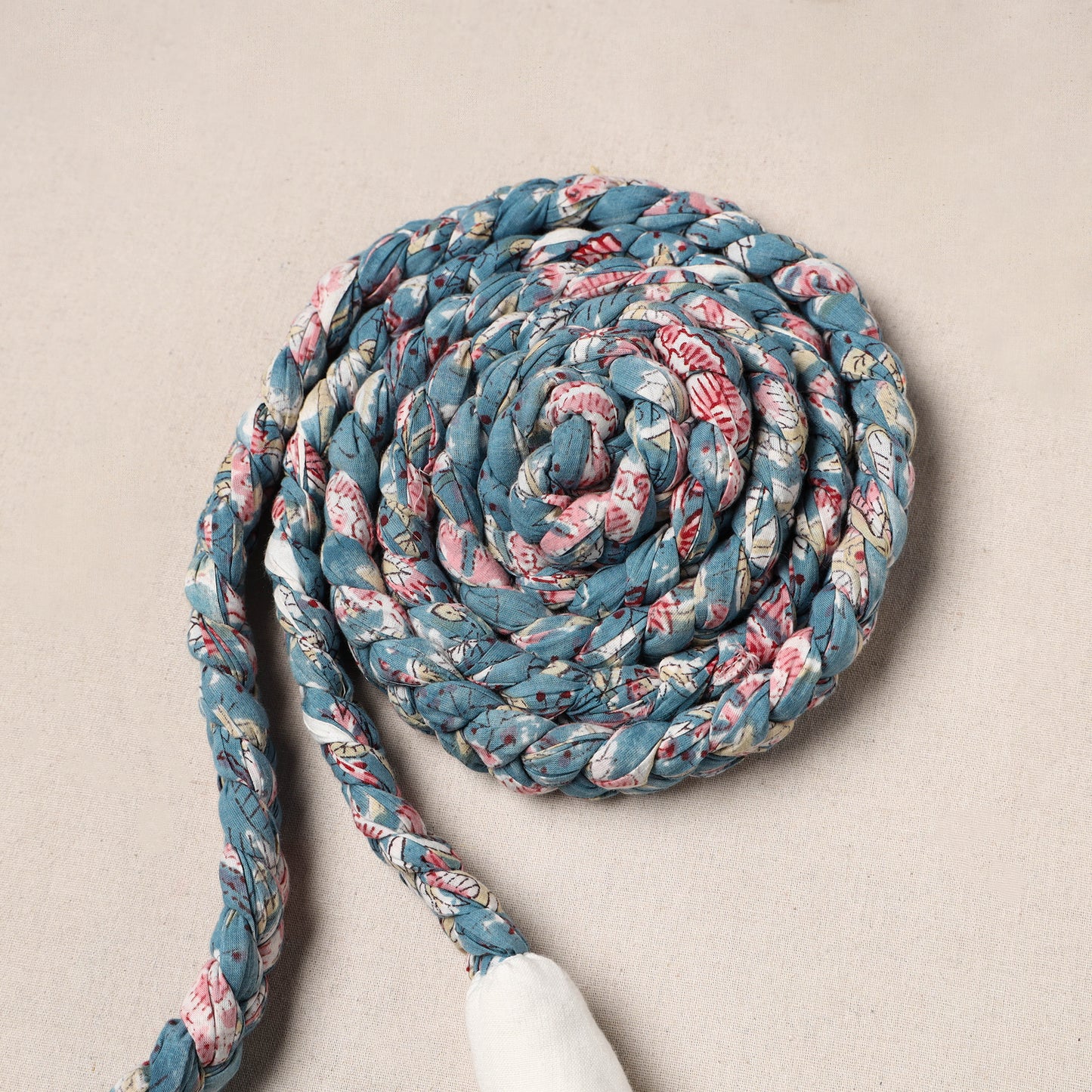 Handmade Upcycled Fabric Skipping Rope 43