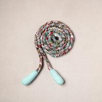 Handmade Upcycled Fabric Skipping Rope 44