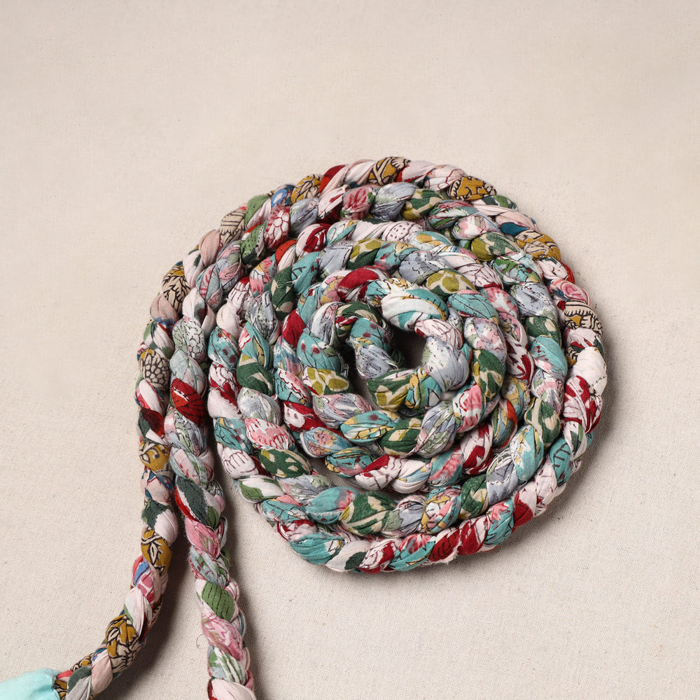 Handmade Upcycled Fabric Skipping Rope 44