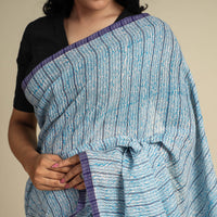 Kantha embroidery Saree