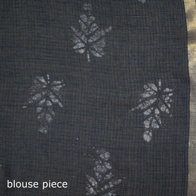 Batik hand block print kota doria cotton saree