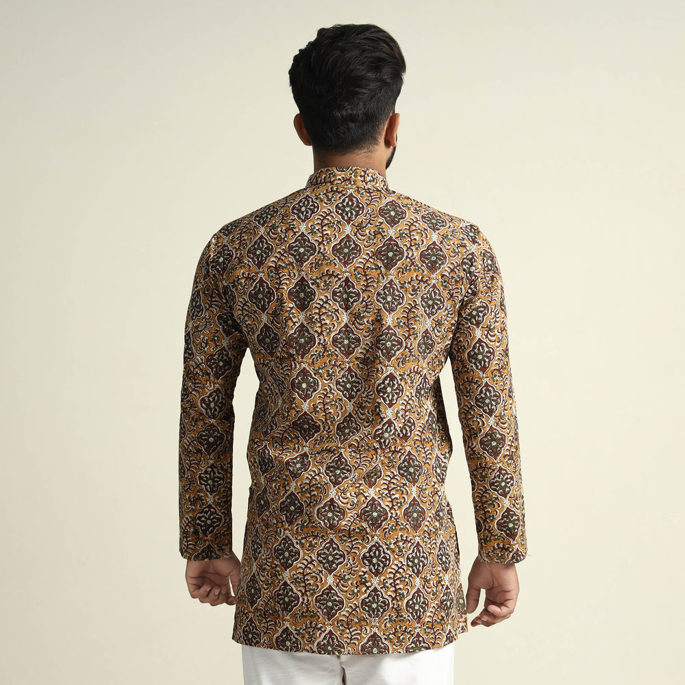 bagru printed men kurta