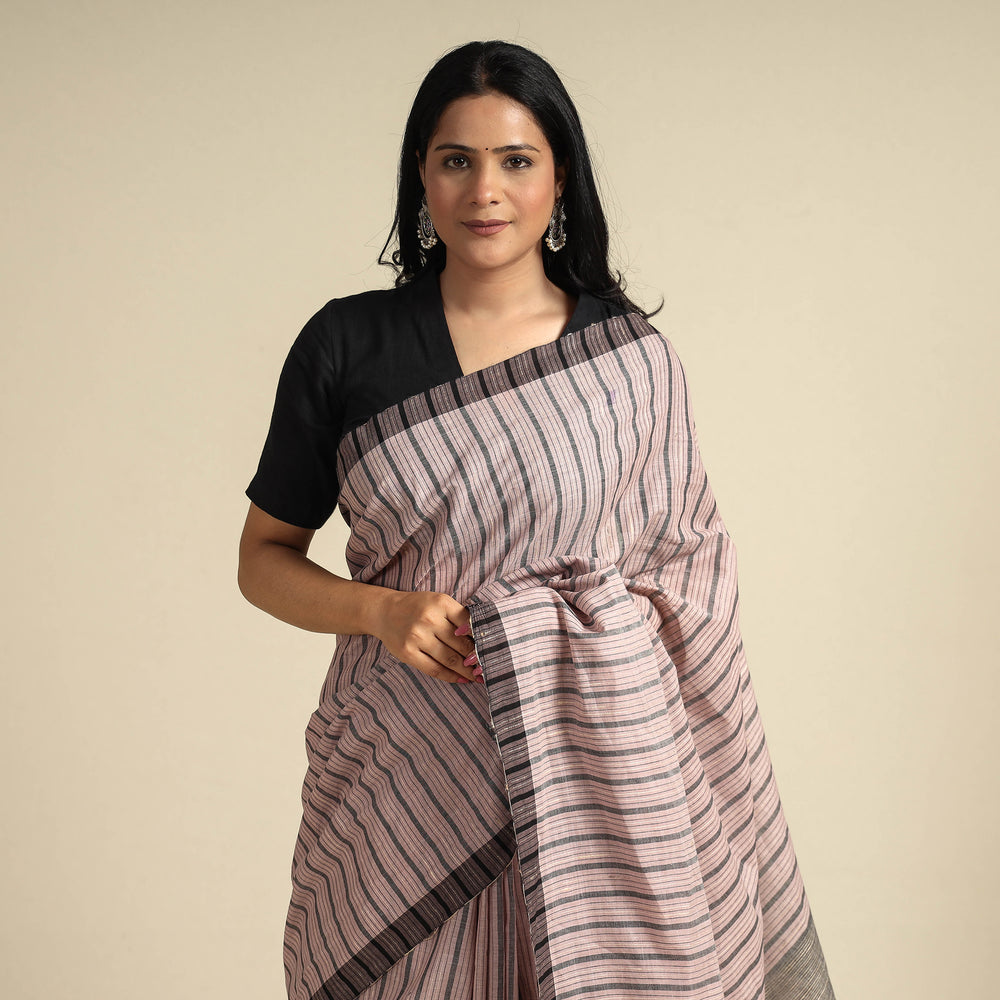 Kantha embroidery Saree