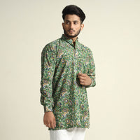 block printed men kurta