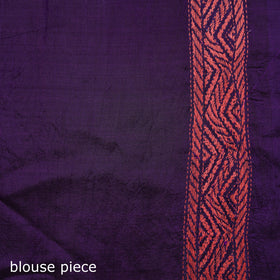 Bengal Hand Embroidered Bangalore Silk Pure Handloom Kantha Saree 05
