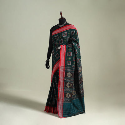 Pure Handwoven Sambalpuri Ikat Cotton Saree 01