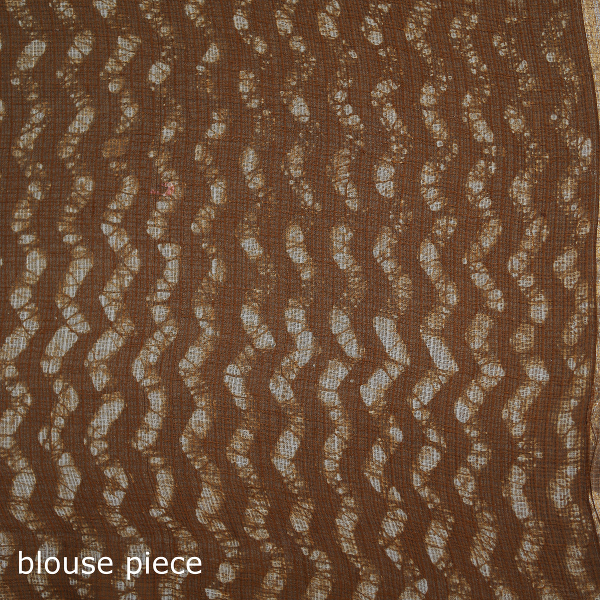 Batik Hand Block Print Kota Doria Cotton Saree 26