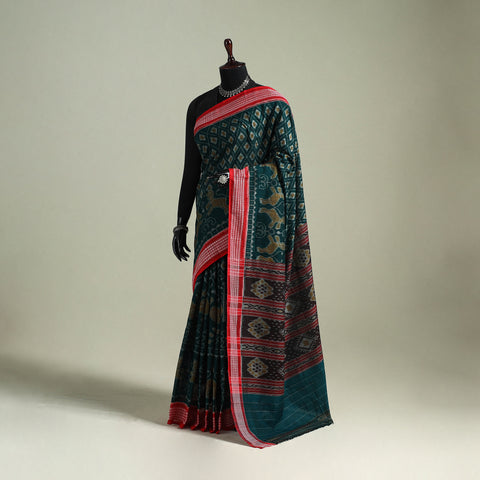 Pure Handwoven Sambalpuri Ikat Cotton Saree 02