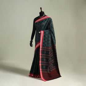 Pure Handwoven Sambalpuri Ikat Cotton Saree 03