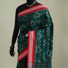 Pure Handwoven Sambalpuri Ikat Cotton Saree 04