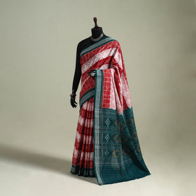 Pure Handwoven Sambalpuri Ikat Cotton Saree 06