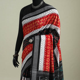 Pure Handwoven Sambalpuri Ikat Cotton Saree 07