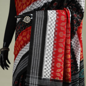 Pure Handwoven Sambalpuri Ikat Cotton Saree 07