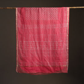 Batik Hand Block Print Kota Doria Cotton Saree 22