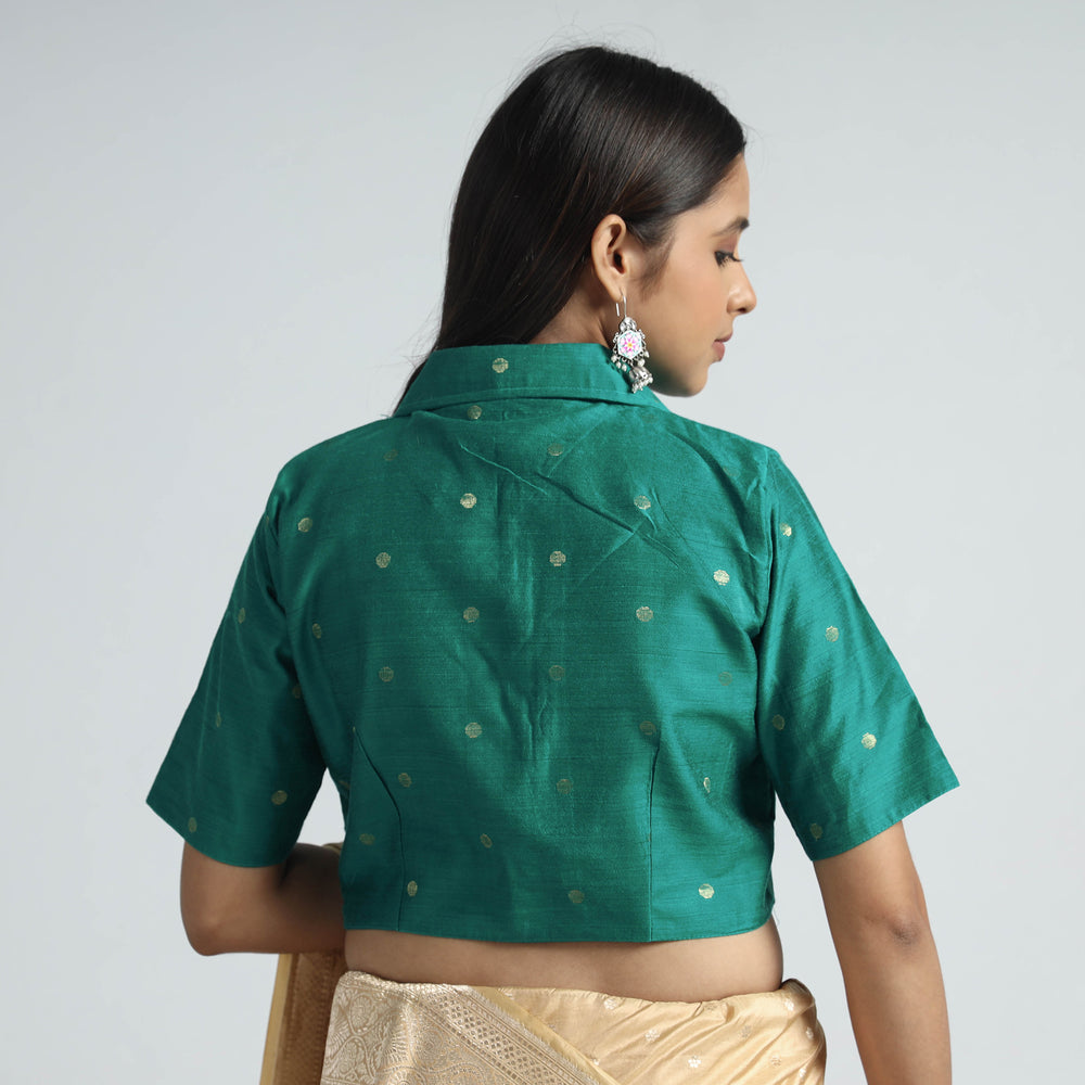 Silk Stitched Blouse
