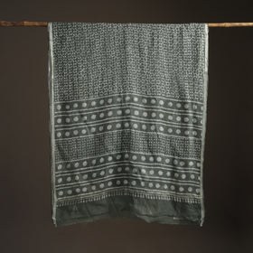 Batik Hand Block Print Kota Doria Cotton Saree 14