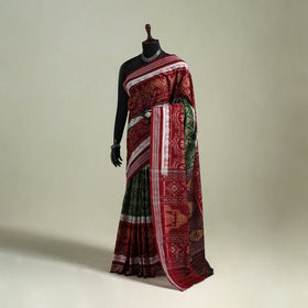 Pure Handwoven Sambalpuri Ikat Cotton Saree 14