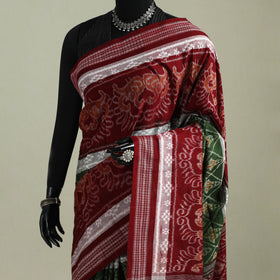 Pure Handwoven Sambalpuri Ikat Cotton Saree 14