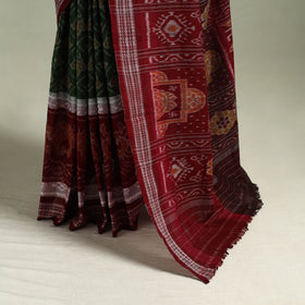 Pure Handwoven Sambalpuri Ikat Cotton Saree 14