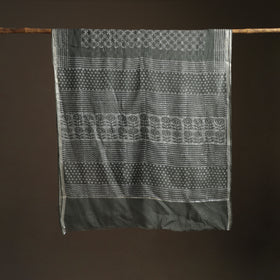 Batik Hand Block Print Kota Doria Cotton Saree 06
