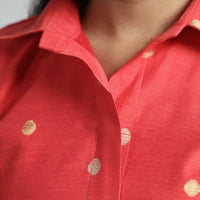 Silk Stitched Blouse
