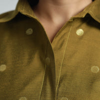 Silk Stitched Blouse
