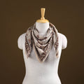 Pedana Hand Block Print Natural Dyed Cotton Kalamkari Scarf 38