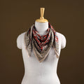 Pedana Hand Block Print Natural Dyed Cotton Kalamkari Scarf 39