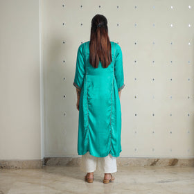  Modal Silk Plain Kurta for Women