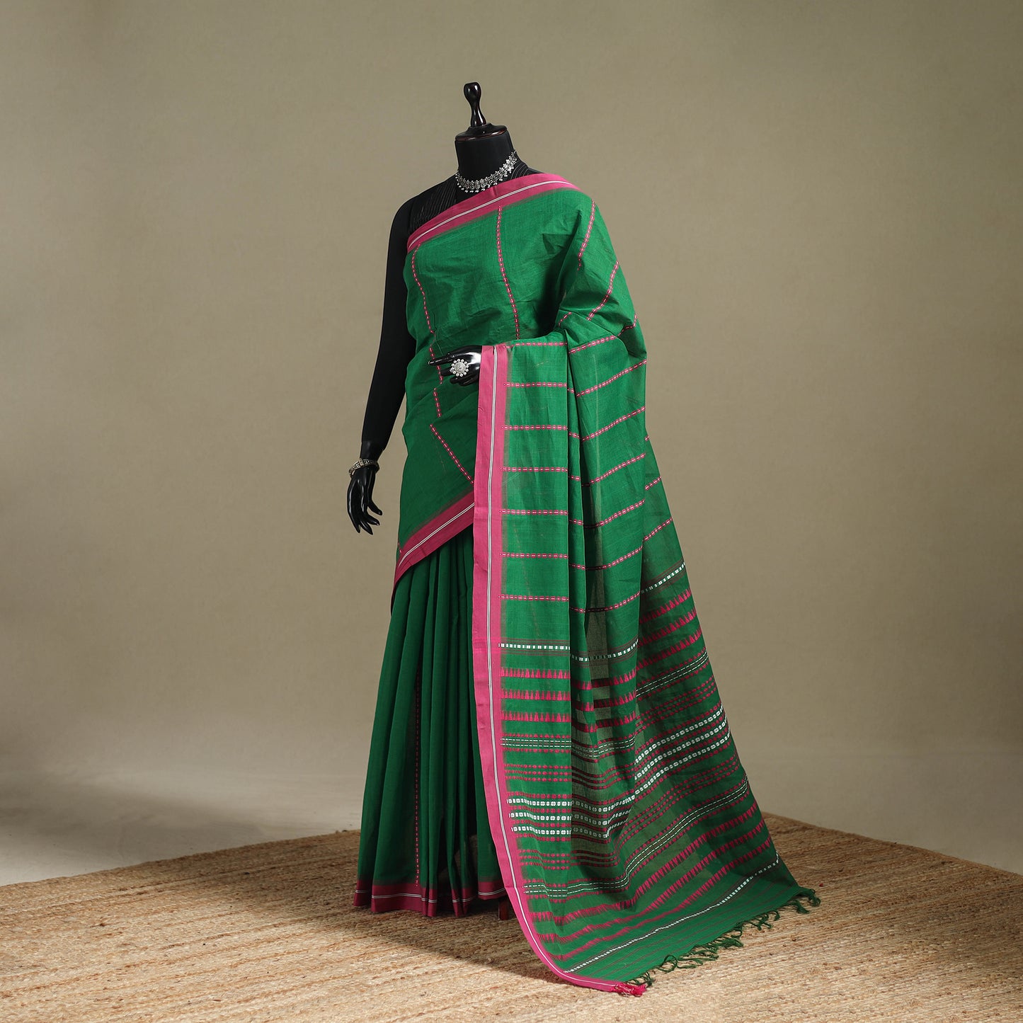Bengal Handwoven Cotton Begumpuri Saree 31